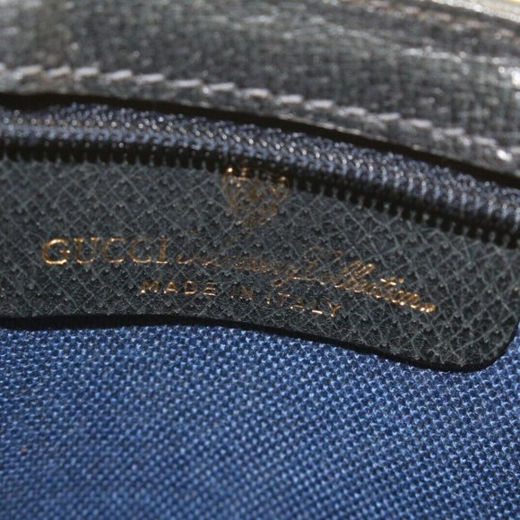 Gucci Navy Supreme GG Zip Pouch Case 1G525C - Picture 4 of 13